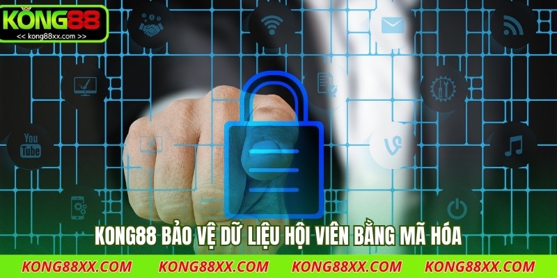Kong88 bảo vệ dữ liệu hội viên bằng mã hóa